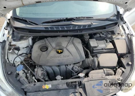 2016 Hyundai Elantra Se from USA, damaged, VIN 5NPDH4AE0GH700741